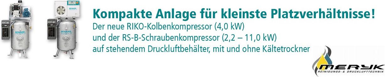 Kompakte Anlage für kleinste Platzverhältnisse!