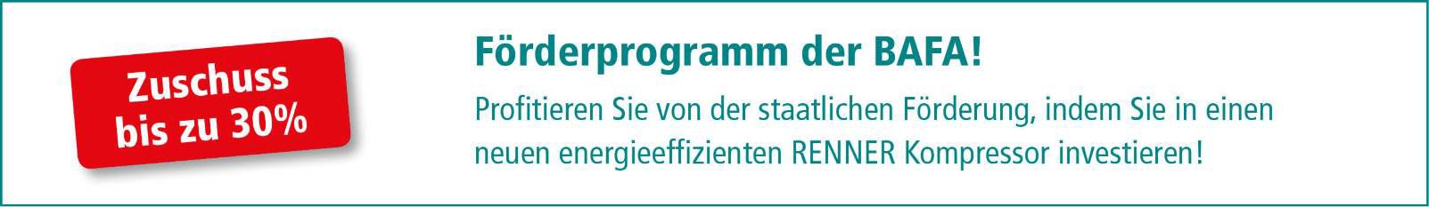 Förderprogramm der BAFA!