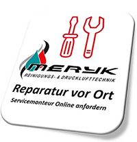 Reparatur vor Ort